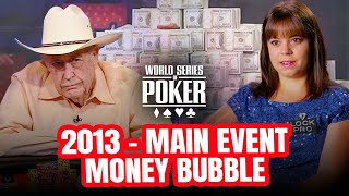 World Series of Poker Main Event 2013 - Day 4 with Doyle Brunson & Annette Obrestad