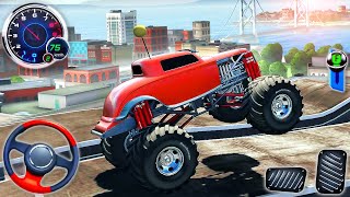 MMX Hill Dash Monster Truck Driving - 4x4 Car Racing Simulator - Android GamePlay