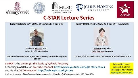 "Deep Learning-Based Brain Age as a Biomarker of Post-Stroke Language Recovery", Nicholas Riccardi