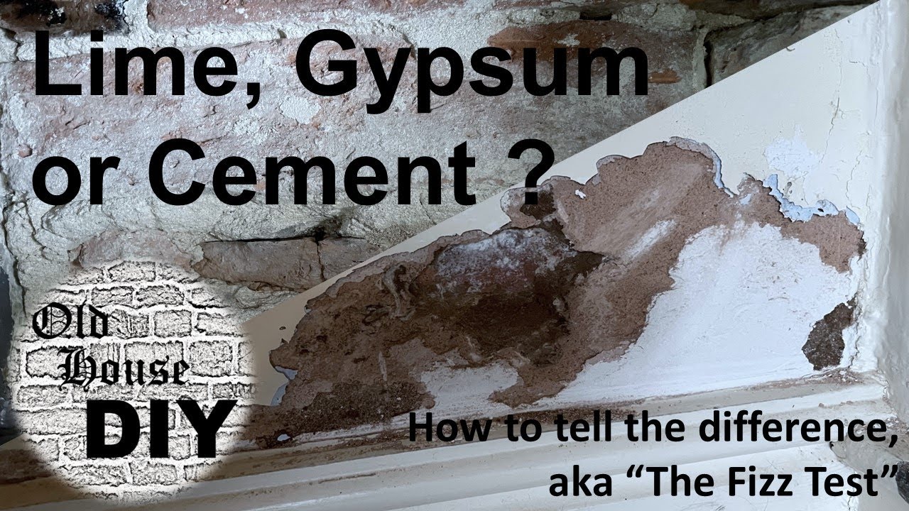Lime Gypsum Or Cement And How To Tell The Difference YouTube Lime Gypsum Or Cement And How To Tell The Difference YouTube