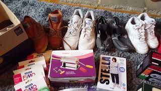 PART 1 Car boot Sale Haul, Ebay Reseller Art boots c6 bag Golf bals snes mini