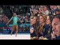 Team Brazil gymnasts watch Rebeca Andrade winning gold!