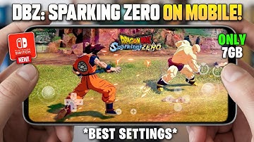 🔥 Play Dragon Ball Sparking Zero on Android! Full Setup + Best Settings (Eden Emulator)