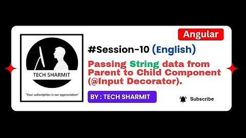 Angular parent to child data binding  | Angular 19 complete tutorial in English 2025 (Session-10)