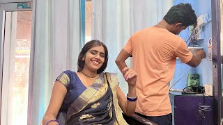 Meenu prajapati ❤️hair cut 🔥#meenuraj #meenuprajapati #youtub ...