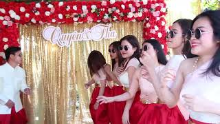 Nhảy khmer đám cưới Quyên - Tha