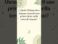 Momento speciale con la Parola - Quiz Biblico in 1 Minuto (874)