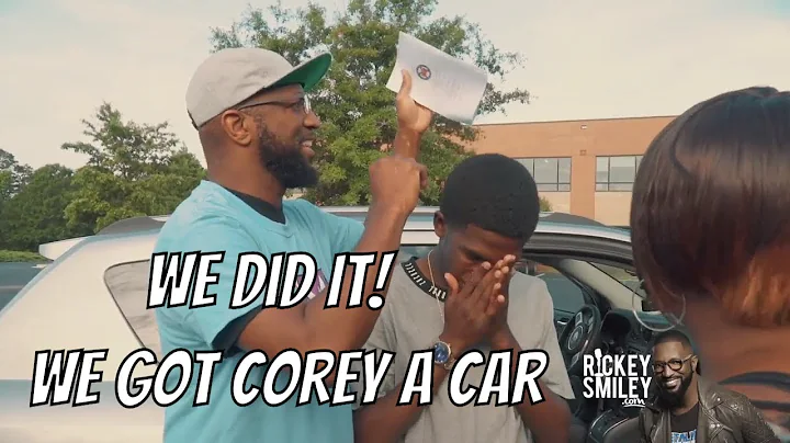 Corey Patrick Gets His Brand New Car!