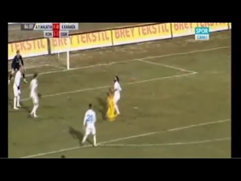 Yeni Malatyaspor'un Karabükspora Attığı Fantastik Gol..(Hüseyin Kar)