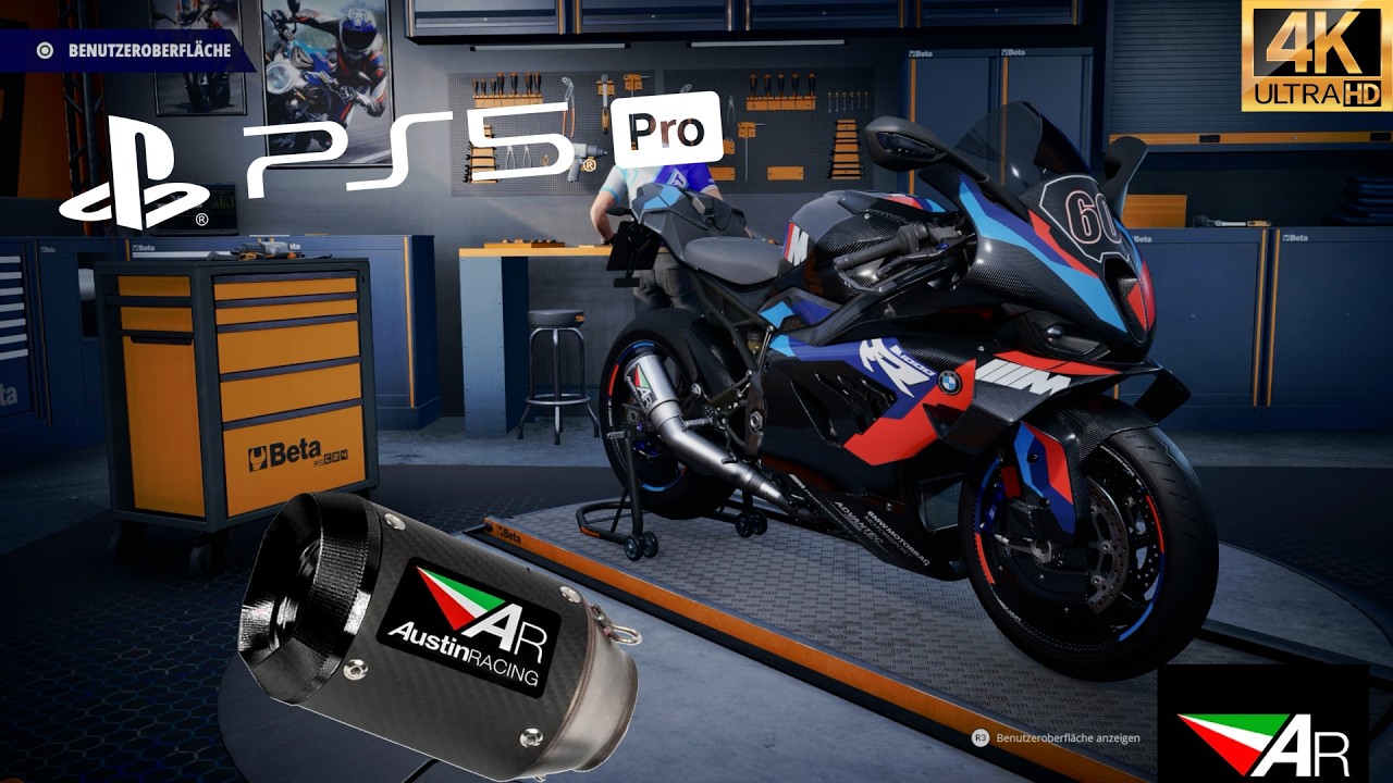 Ride 6 | Full customized Carbon Bmw M1000RR | Soundcheck Gameplay [4K PS5 Pro]