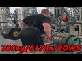 Strength Monster - 280kg Barbell Rows