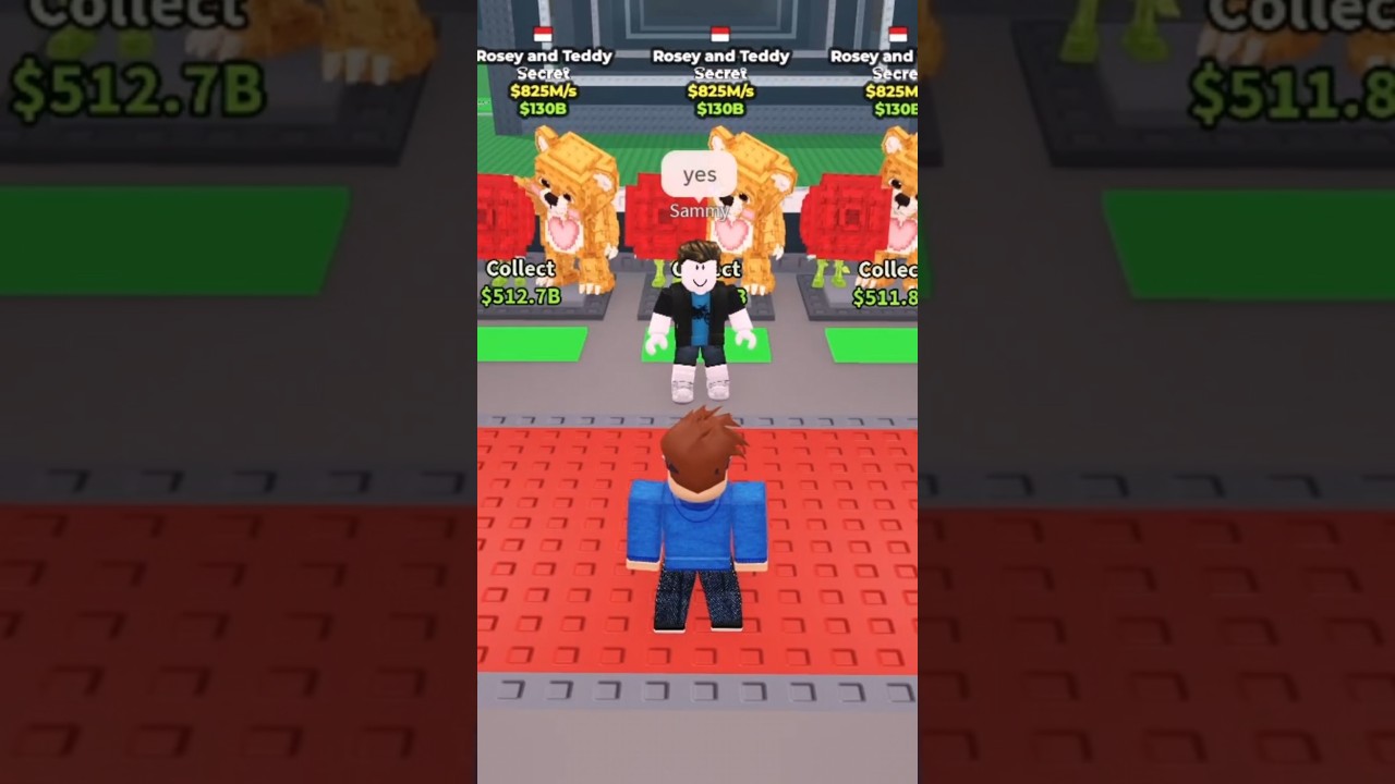 FAVOURITE BRAINROT = Rosey and Teddy in Steal a Brainrot! 