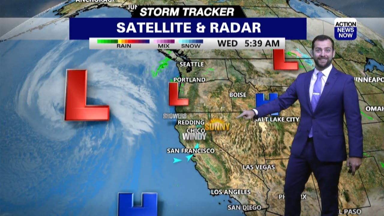 Storm Tracker Forecast: Windy Wednesday & wet weather ahead - YouTube