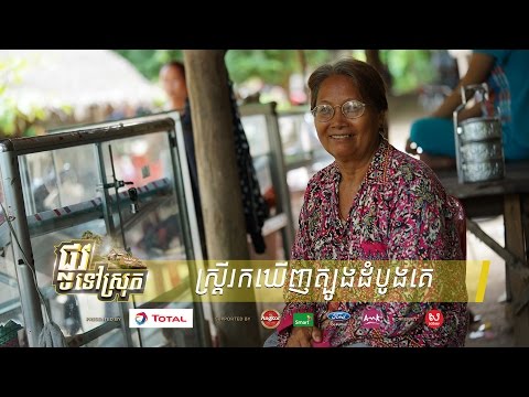 ស្រ្តី​វ័យ​ចំណាស់​រក​ឃើញ​ត្បូងដំបូង​គេ​នៅ​ខេត្ត​តាកែវ