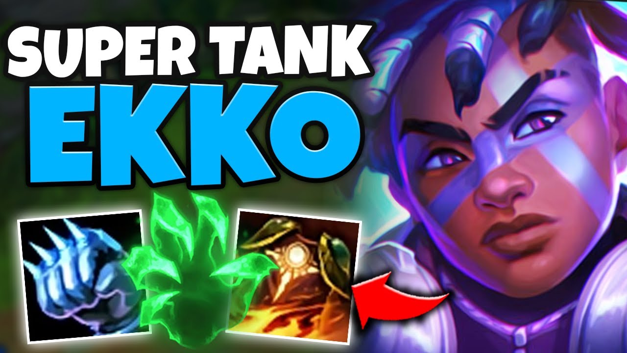 stilhed damper Mordrin SURVIVE LITERALLY ANYTHING WITH TANK EKKO TOP! (100% TOO STRONG) - League  of Legends - YouTube