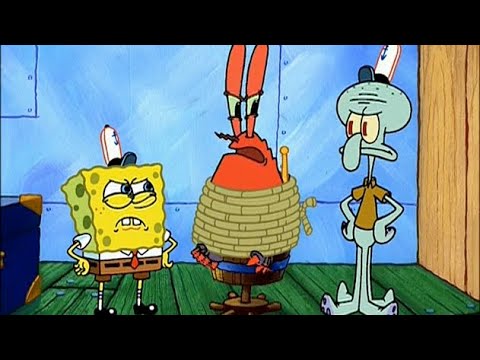 AWW HELL NAH SPUNCH BOB BROKE MR KRABS STUFF - YouTube