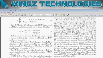IEEE 2014 Uniform Embedding for Efficient JPEG Steganography