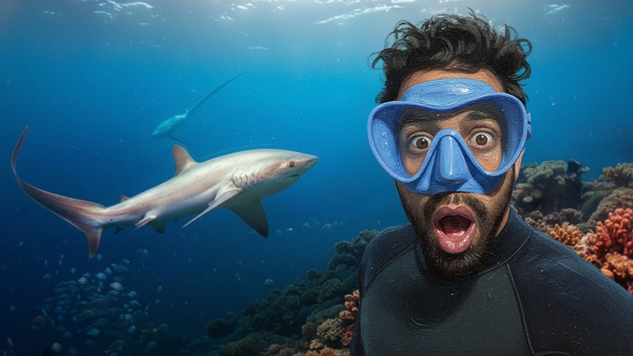 وجهاً لوجه مع أندر قرش في العالم في الفلبين! 🤯