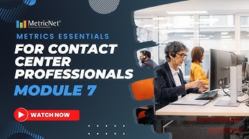 Introduction to Inbound Contact Center Metrics Module 7 | Process Maturity Drives Performance