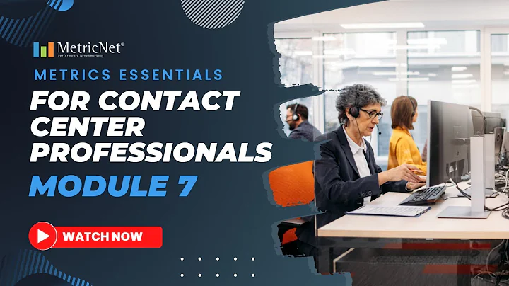 Introduction to Inbound Contact Center Metrics Module 7 | Process Maturity Drives Performance