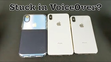 iPhone X/XS/XR: Stuck in Voiceover? How to Get Out or Disable NOW!