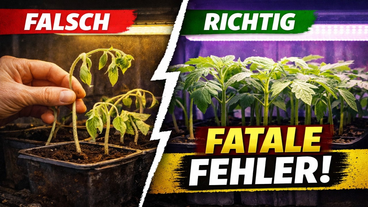 RUINIERT NICHT EURE SETZLINGE! 7 fatale Fehler bei der Pflanzenbeleuchtung, über die Profis schweig