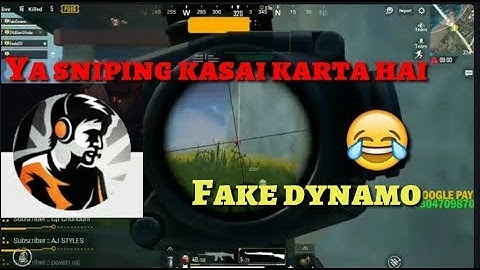 Dynamo play with random players like a noob . Fake Dynamo gameplay .