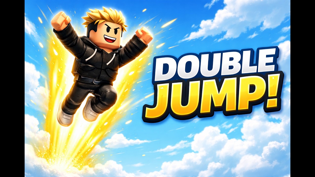 How To Make Double Jump in Roblox Studio (Super Easy) - YouTube