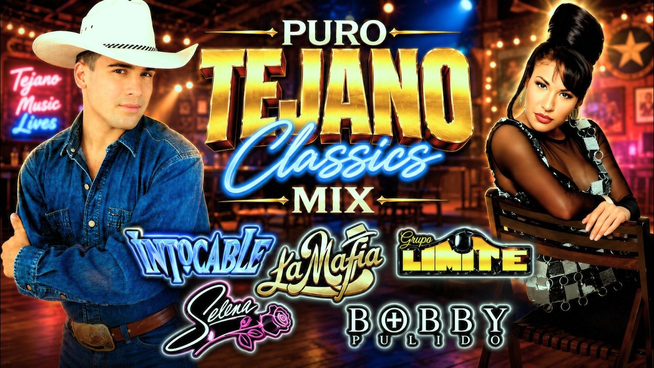 PURO TEJANO CLASSICS MIX 🤠 Intocable, La Mafia, Grupo Límite, Selena, Bobby Pulido - Mix 2026