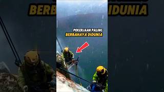 Pekerjaan Paling Berbahaya didunia #ropeaccess