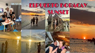 BORACAY TRIP 2024!! EL Puerto Boracay Shore Sunset