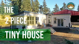 Brand New 2 Piece Tiny House by Tiny Mountain Houses!
