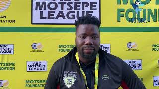 Post-Match Interview Coach Sandile Xowana Buffalo Fs 1 - 7 Msinga United Kzn Abc Motsepe
