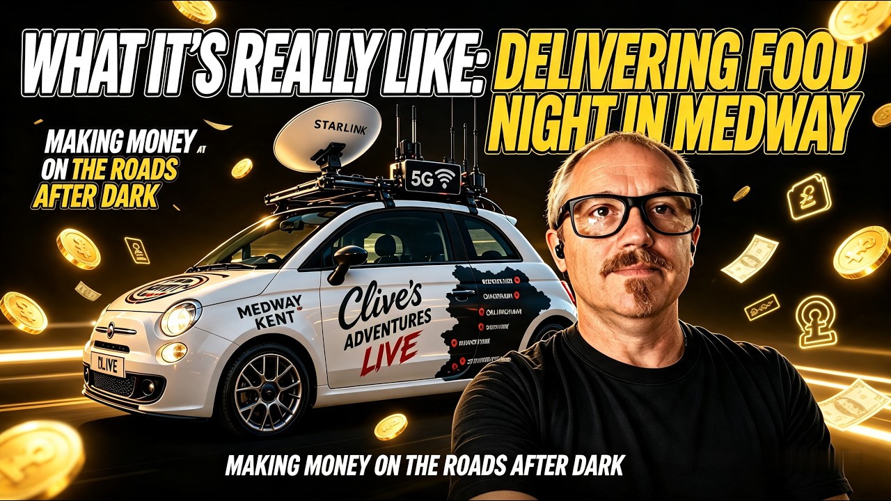 What It’s Really Like: Delivering Food at Night in Medway