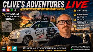 🔴 Cruising Kent on a Wednesday Night 🌃 Uber Eats Driver | Medway LIVE IRL (Wk 39) screenshot 3