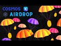 Comment tre ligible  tous les airdrops de lcosystme cosmos