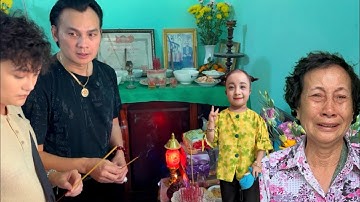 “NSUT Kim Tiểu Long”Khóc Nghẹn Trước Bàn Thờ Con Gái”Kim Tiểu Ly”Đám 100 Ngày.
