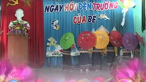 Lễ khai giảng trường Mầm non Quỳnh Trang năm học 2014 2015