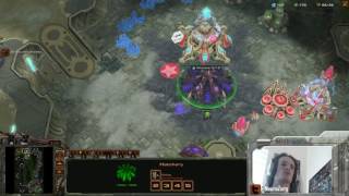 Triple Proxy Hatch vs Protoss
