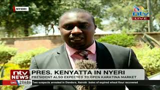 President Kenyatta in Nyeri to launch commercial flights from Nyaribo airstrip