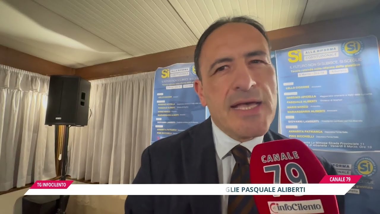 Il centrodestra si compatta per la Provincia di Salerno: scelto Pasquale Aliberti