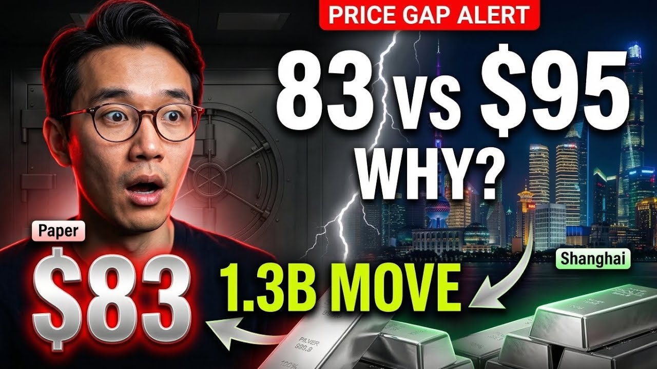 Silver at $83 Here, $95 in Shanghai — What’s Behind the Price Gap?  What It Could Mean Next! OG John