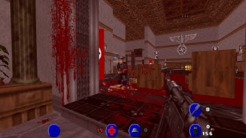 Doom 2 - Wolfenstein X - Map 04 - Todesfaust: Headquarters Administration - [4K] - [100%].mp4