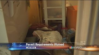 McAllen Waiving Permit Requirements