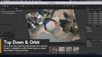 Modeling a simple structure with the Mavic Pro and Drone Harmony