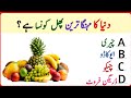 Amazing Facts |Gk Question Answers | World MCQs | Urde Quiz| Mind blowing facts