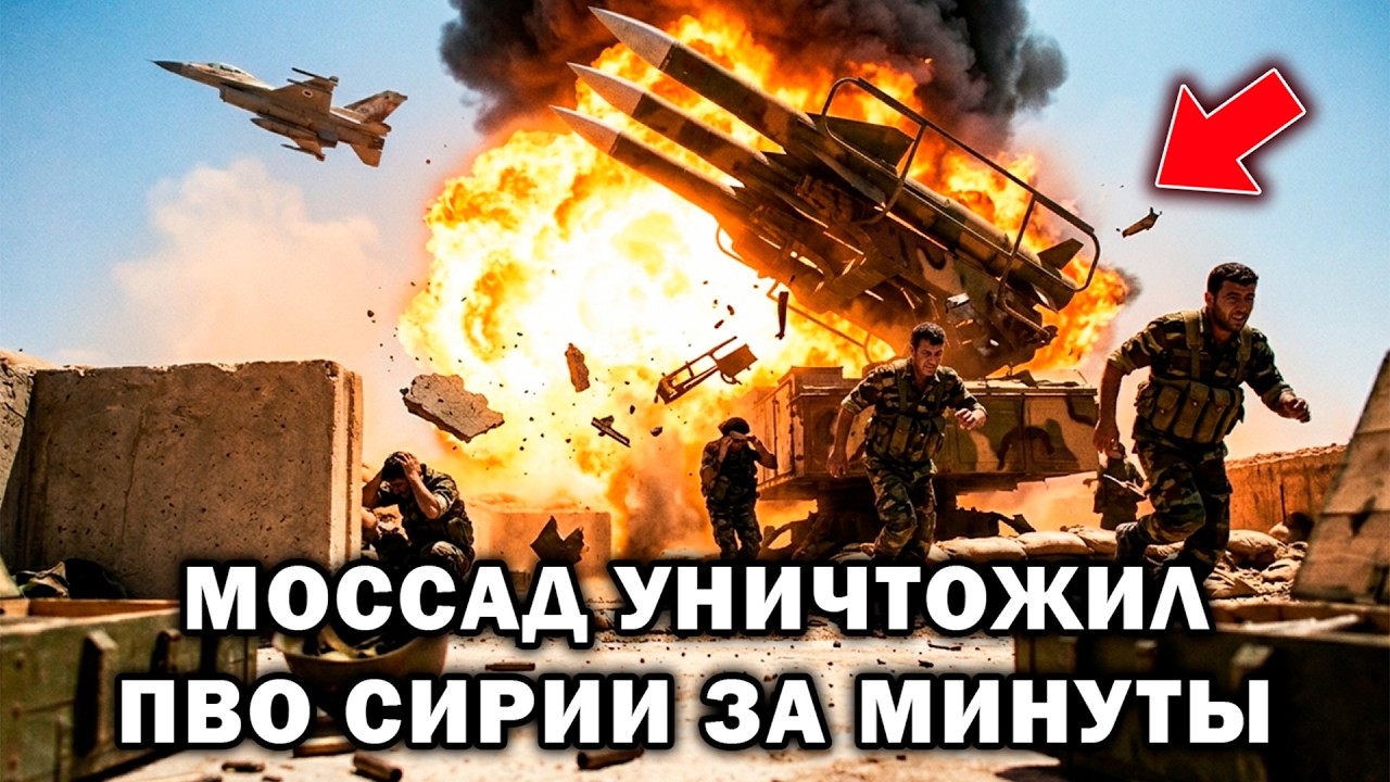 Как Моссад уничтожил Сирийскую систему ПВО стоимостью $3 МЛРД за минуты