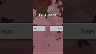 Minecraft Die Speed Run 9 #Shorts