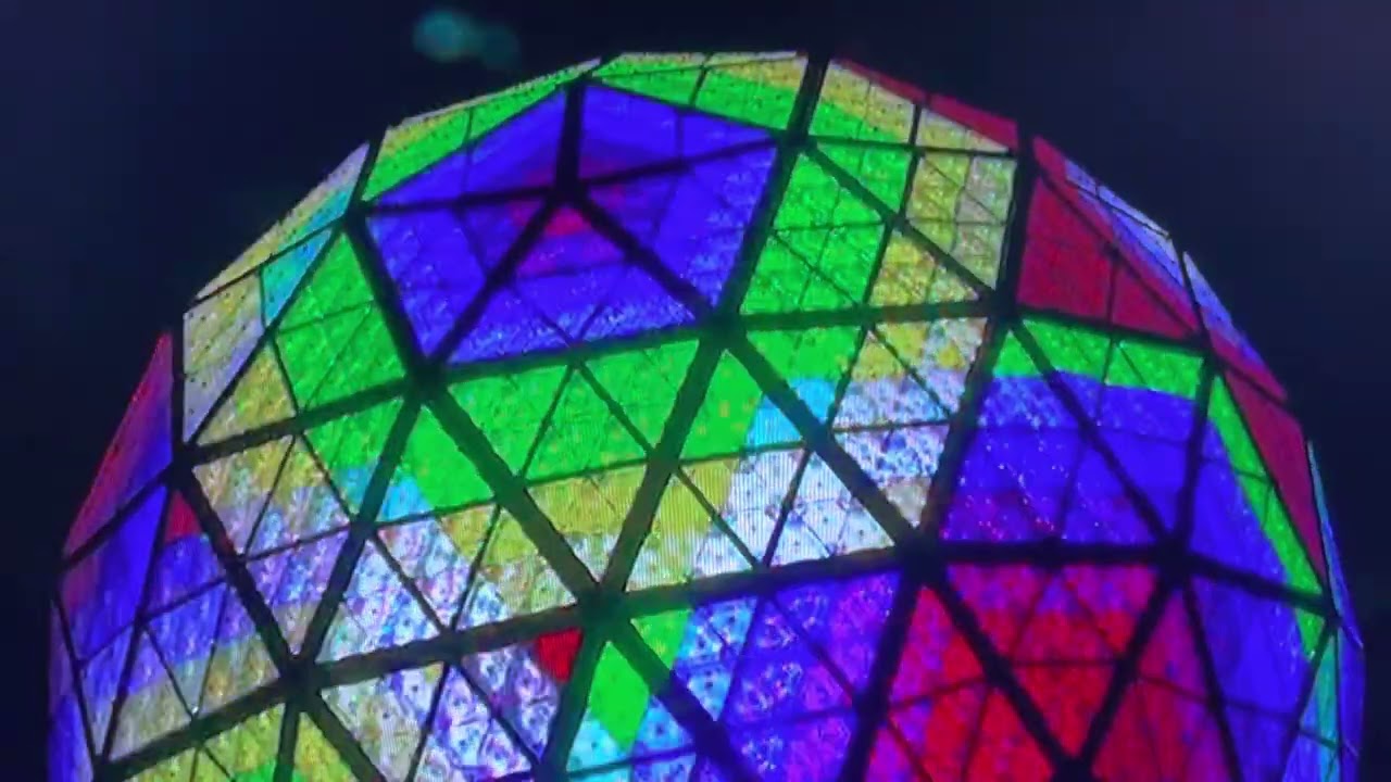 Ball Drop 2022 NYC Times Square Raising the Ball! YouTube