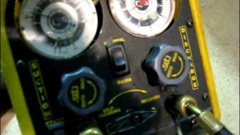 PRO-SET Oil-Less Refrigerant Recovery Machine